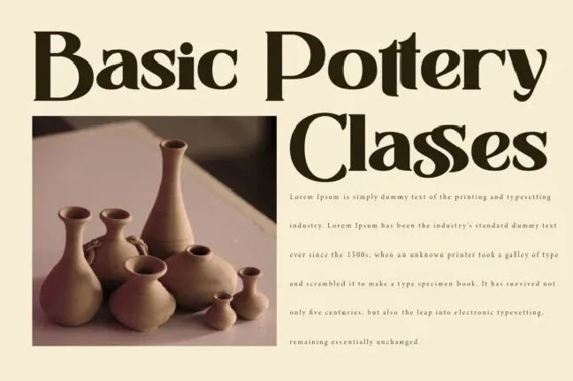 Classicly font