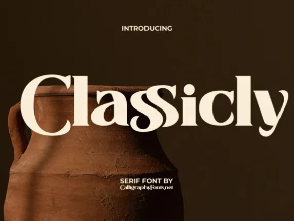 Classicly font