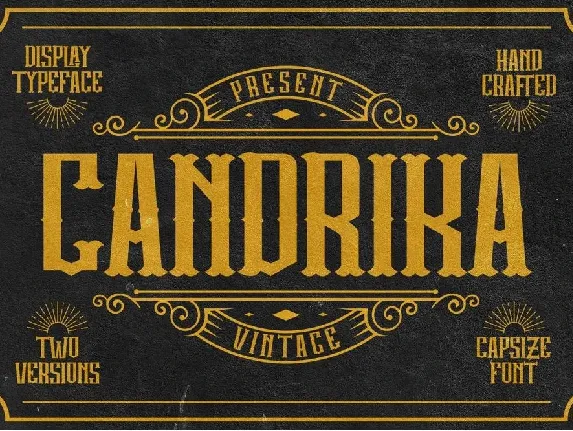 Candrika font