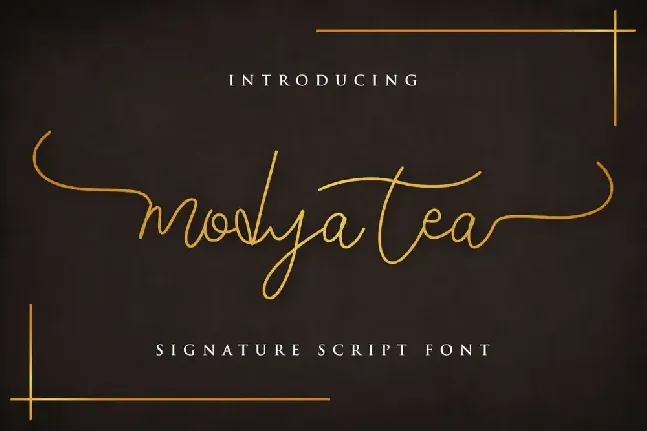 Modya Tea Demo font