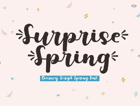 Surprise Spring font