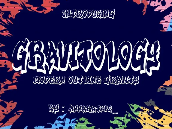 GRAVITOLOGY font