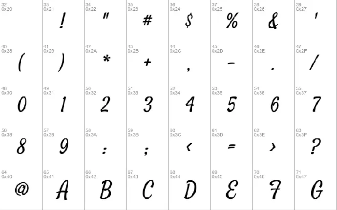 Satisfy font