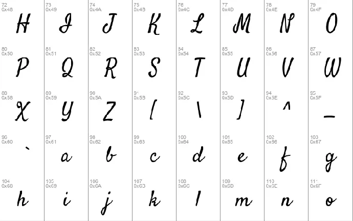 Satisfy font