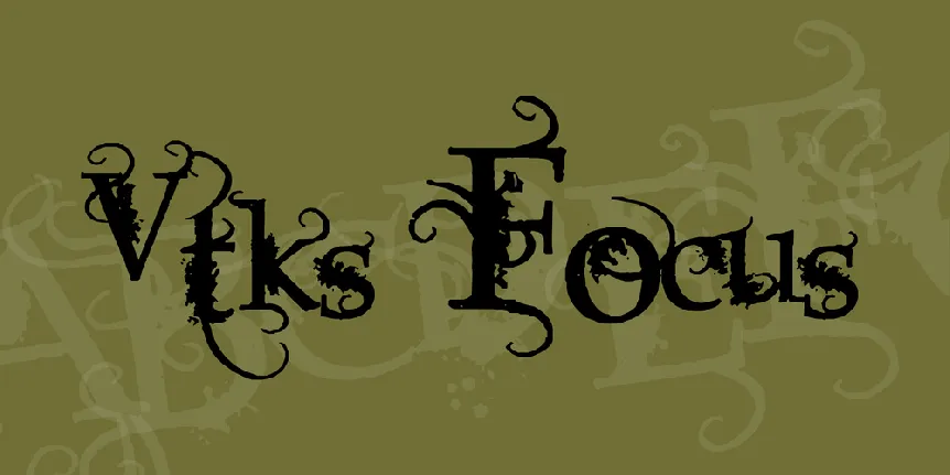 Vtks Focus font