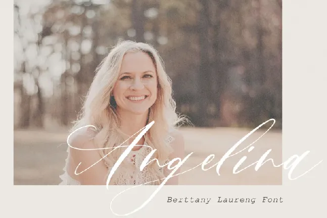 Berttany Laureng font