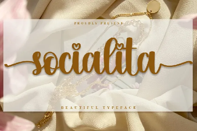 Socialita font