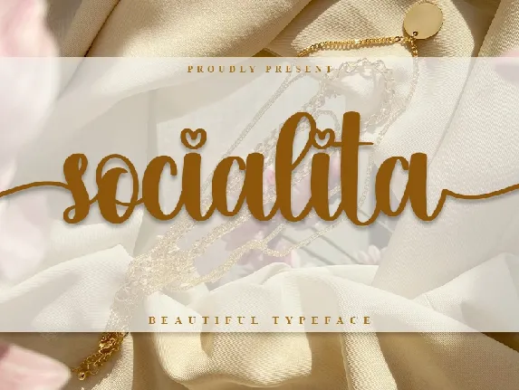 Socialita font