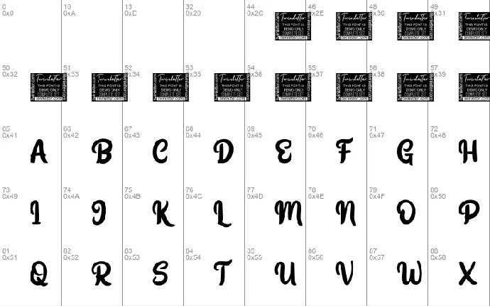 Yegufet Script font