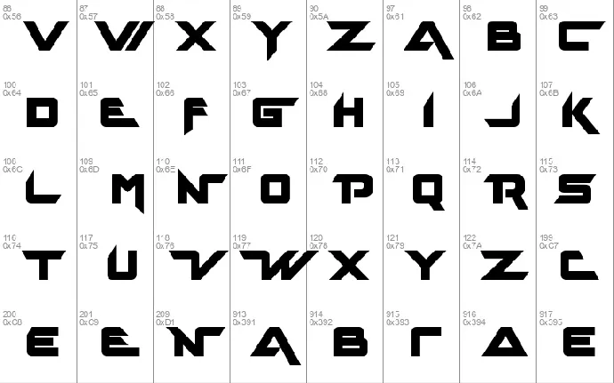 Spacestation font