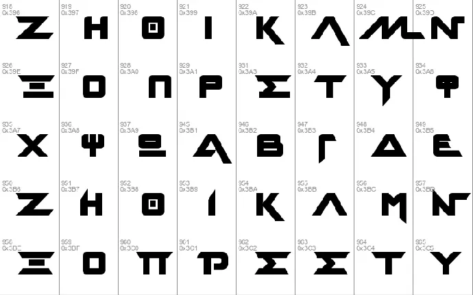 Spacestation font