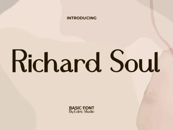 Richard Soul font