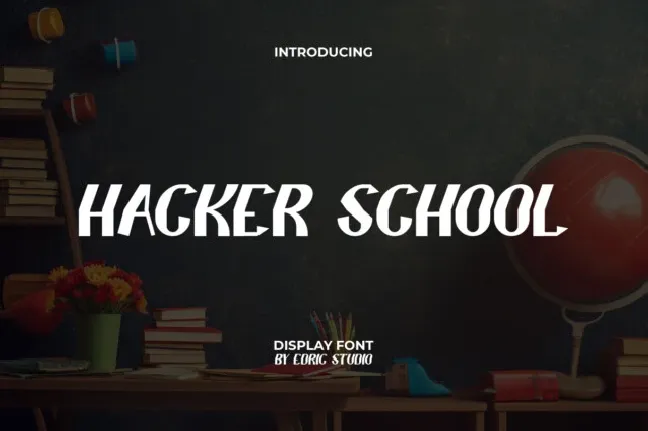 Hacker school font