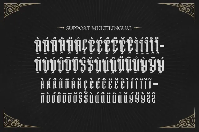 Dark Magic font