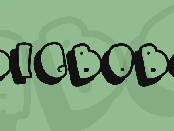 BIGBOBS font