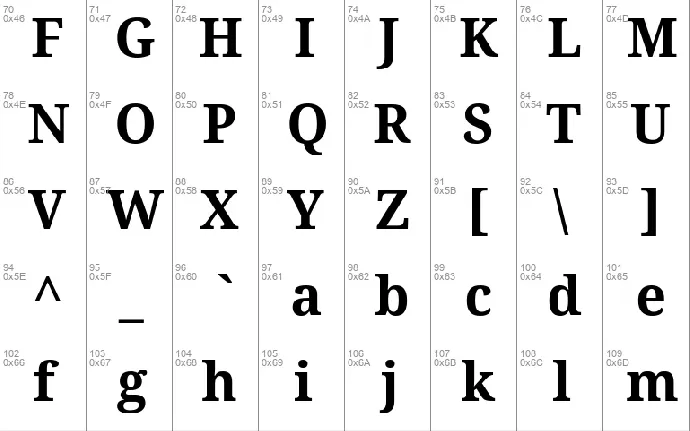 Noto Serif font