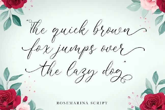 Rosemarina font