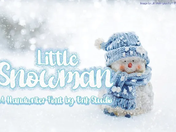 Little Snowman font