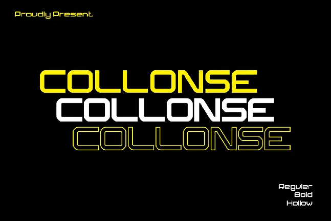 Collonse font