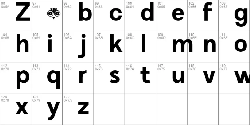 Minomu font