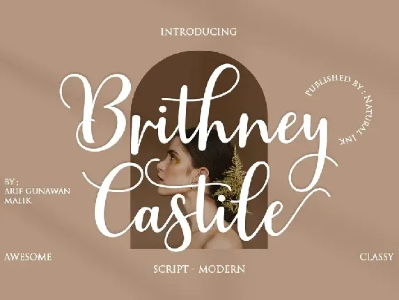 Brithney Castile font