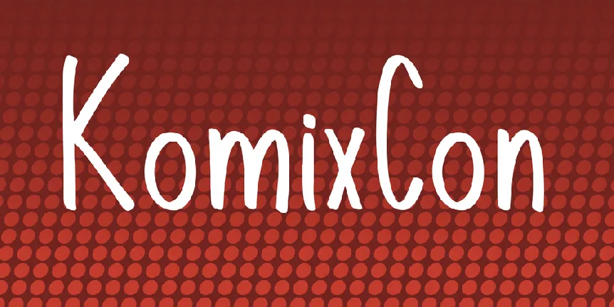 KomixCon font