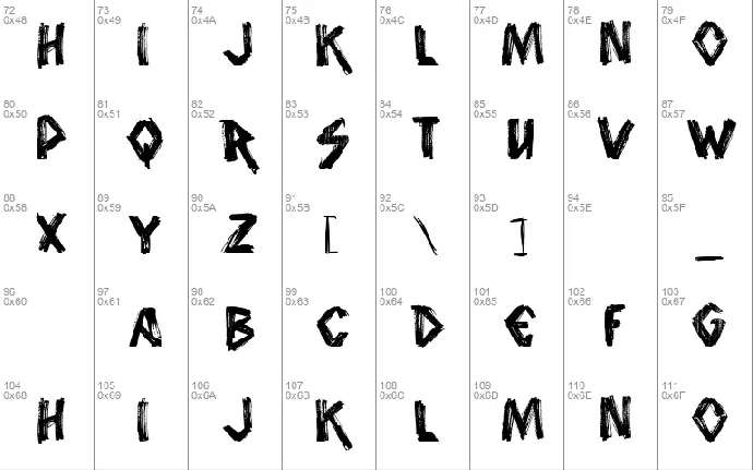 vtks animal 2 font