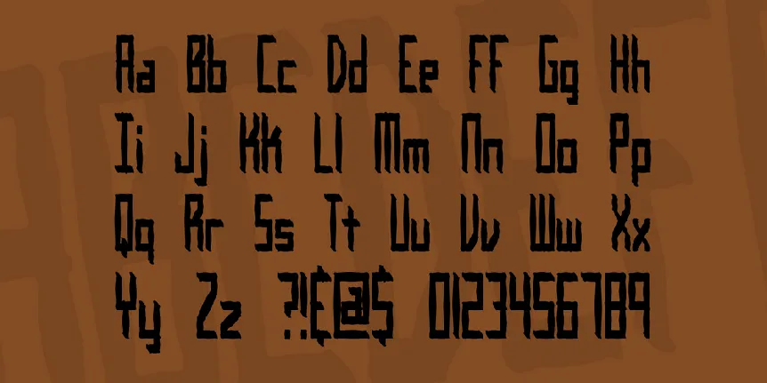 Inevitable BRK font