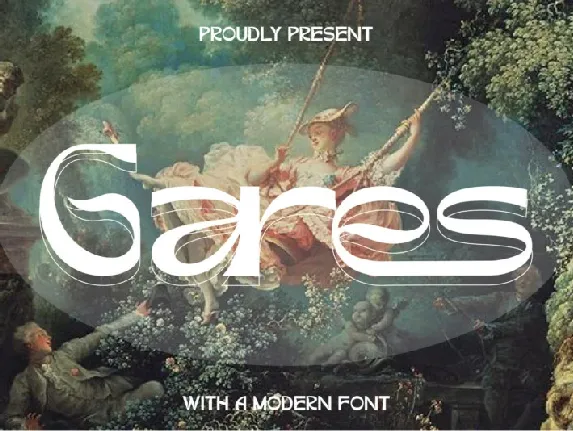 Gares font