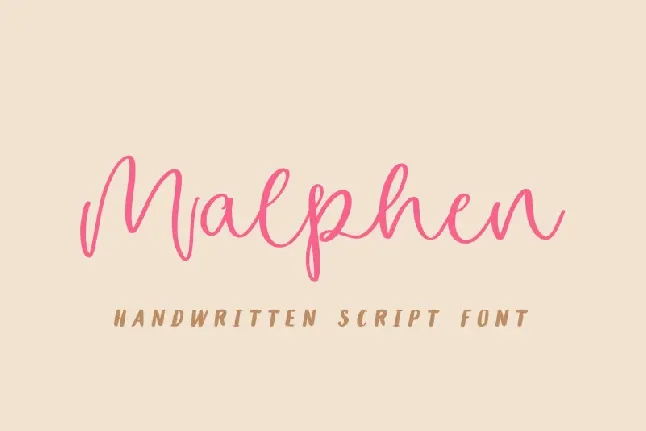 Malphen font