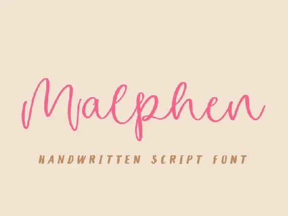 Malphen font