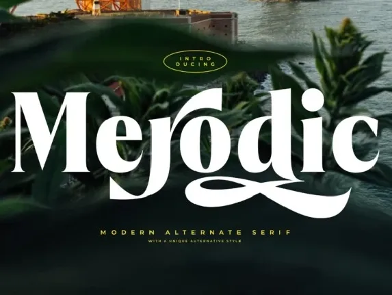 Merodic font