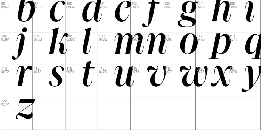 Gliko Modern Family font