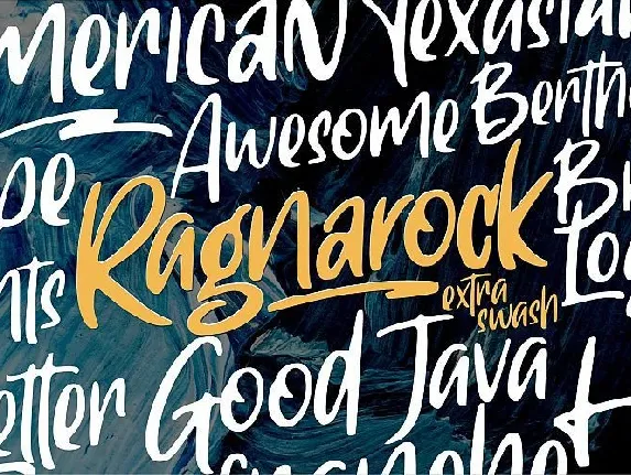 Ragnarock Script font