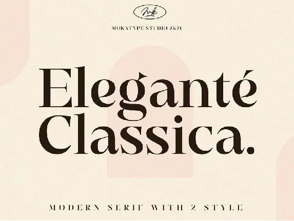 Elegante Classica font