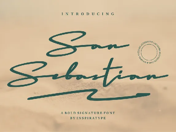 San Sebastian FREE font