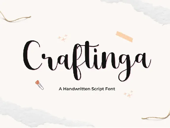 Craftinga font