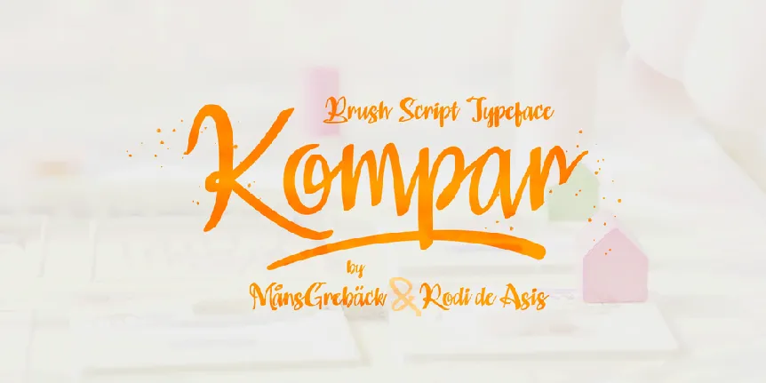 Kompar Medium PERSONAL USE ONLY font