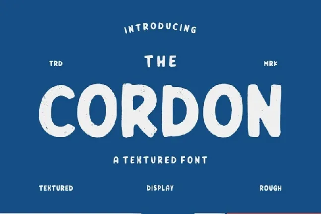 Cordon font