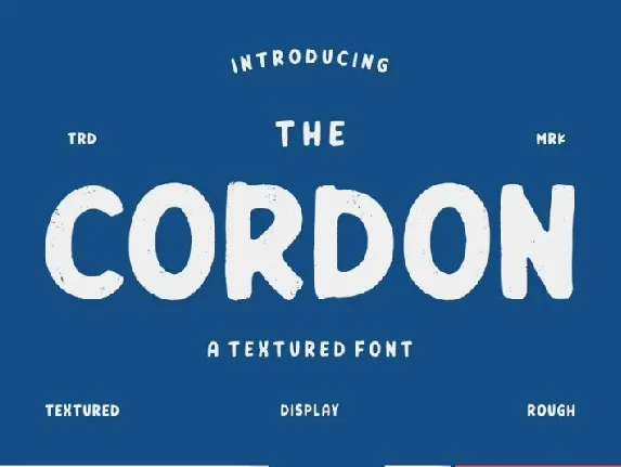 Cordon font