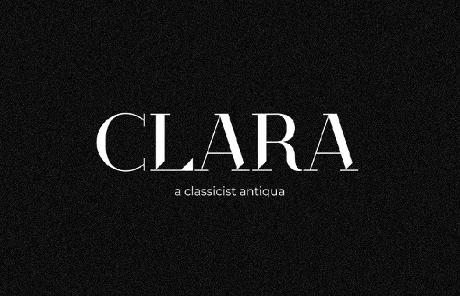 Clara Antiqua Display font