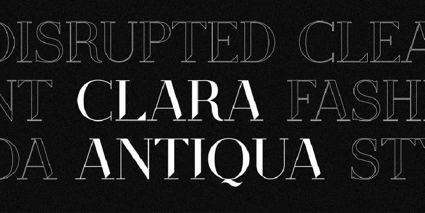 Clara Antiqua Display font