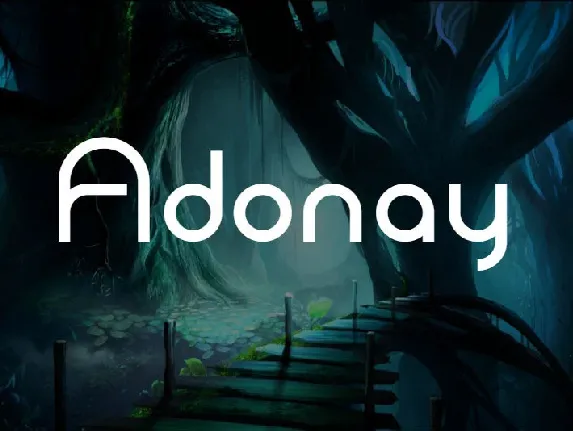 Adonay font