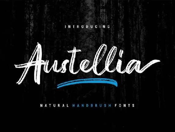 Austellia font