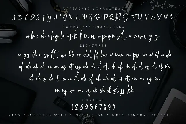 Sabastian font