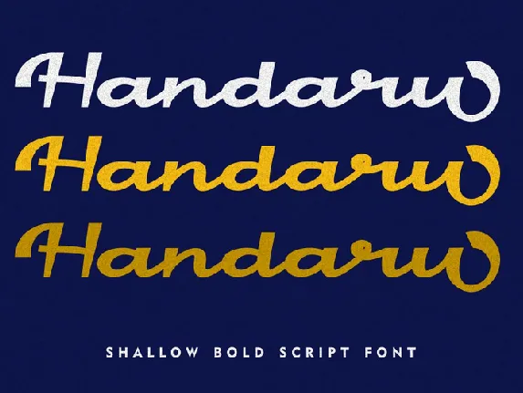 Handaru font