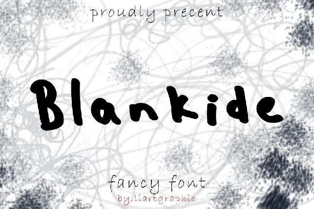 Blankide font