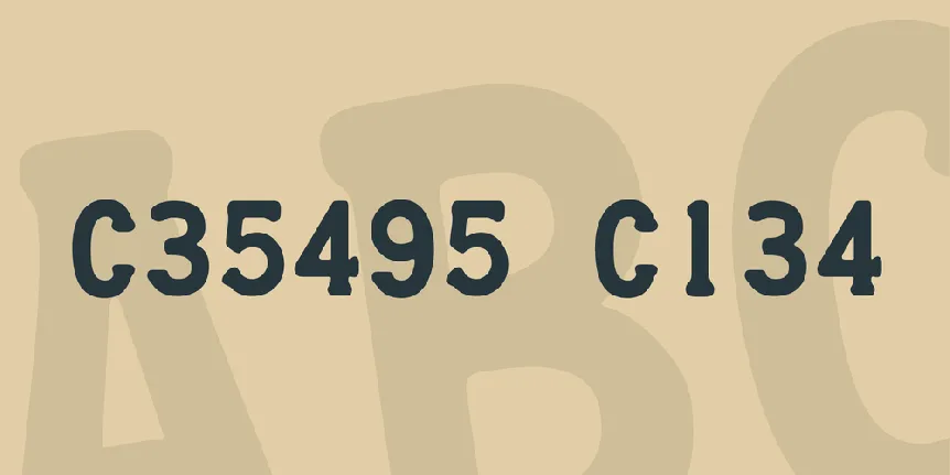 Credit Card font