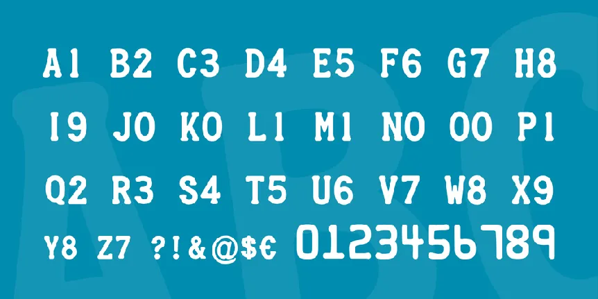 Credit Card font