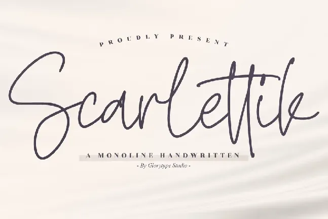 Scarlettik font